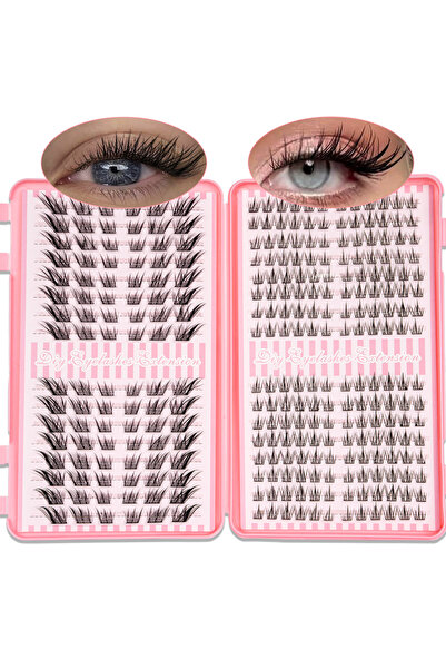 Choice4 CI 02 DIY Natural Cluster Lashes Manga Lashes Soft Wispy Individual C...