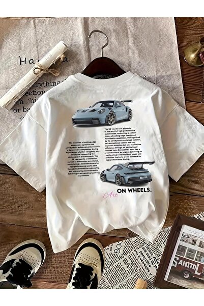 bolivia's تي شيرت نسائي بطبعة سيارة - تي شيرت كاجوال برقبة دائرية مناسب لجميع...