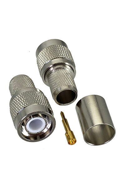 Choice موصل TNC ذكر بقابس مستقيم لكابلات RG8 LMR400 RG213 RG165 RG214 RG393، ...