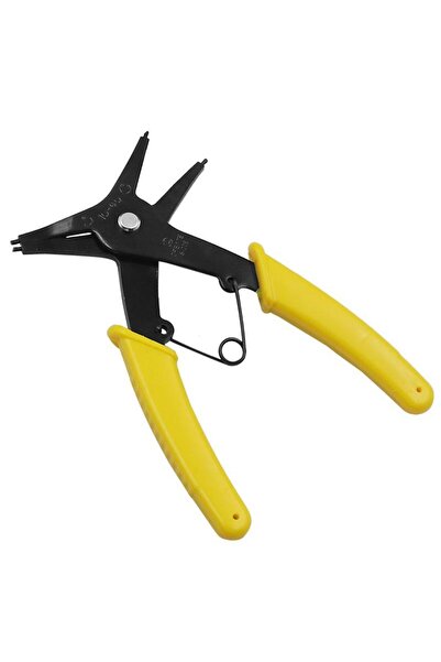 Choice5 1 pc-yellow Circlip Pliers Spring-loaded Pliers Dual-purpose Snap Rin...