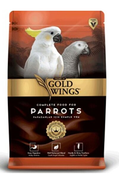 Gold Wings Premium Papağan Yemi Jako Parrot Yem 1 Kg