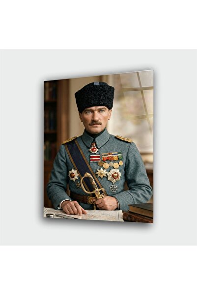 Alper Reklam Atatürk Cam Tablo