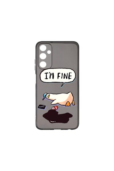 bestcase Θήκη Γραφίτη Πυριτίου 1.5MM, Συμβατή με Samsung Galaxy A25, Duck Lif...