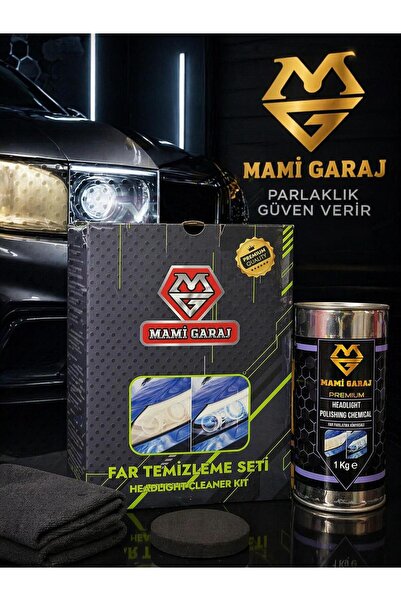MAMİ GARAJ FAR TEMİZLEME&PARLATMA SETİ 6 PARÇA
