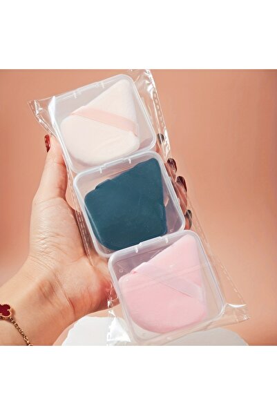Choice3 6PCS-HSJFP-MIX 2/6Pcs Velour Puff & Fan Set w/Ergonomic Case | Hydrop...