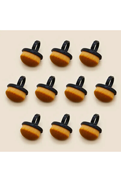 Choice1 10pcs black 2/5/10pcs Plastic Nail Brushes Cleaning Scrubbing Cleanin...