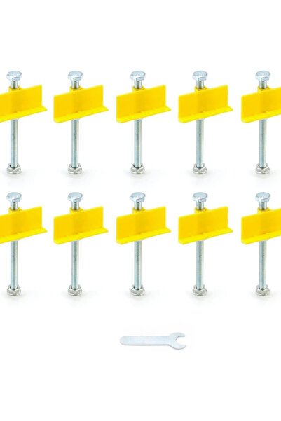 Choice 10 Pcs 10PCS Manual Tile Locator Wall Tiles,Regulator Height Adjustmen...