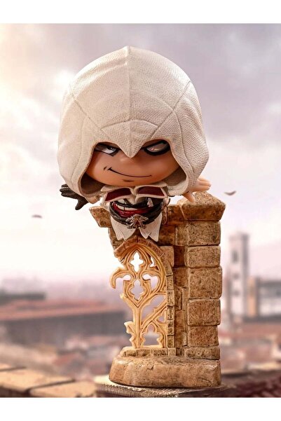 Pure Arts Assassin's Creed - Qlectors Ezio (Leap of Faith) Koleksiyon Figürü
