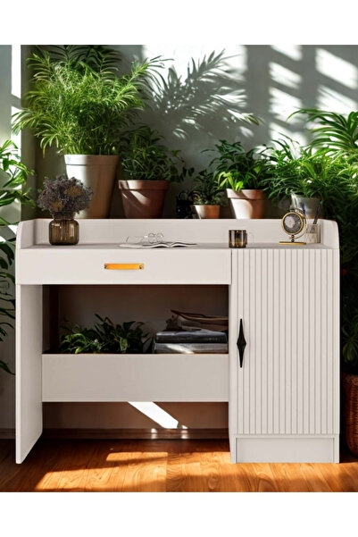 miracool Lale Çalışma Masası / Komple MDF / Modern Tasarım