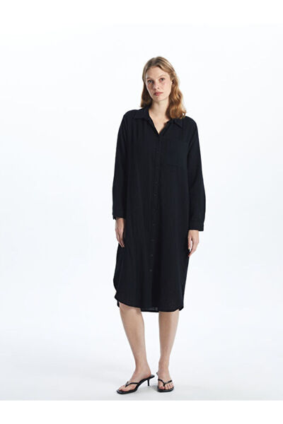 LC Waikiki I Textured Women's Shirt Dress from Freezen Store