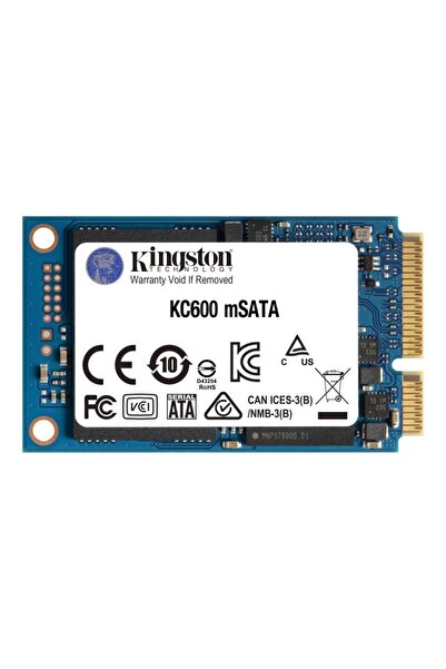 Kingston KC600 Intern (SKC600MS 256G) SSD 256GB mSATA