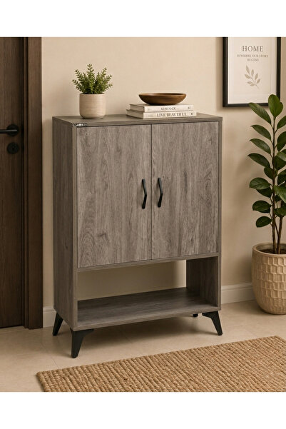 TrentonGCC Multi-Purpose High-Guality Wooden Cabinet with Iron Legs 99x63x30cm