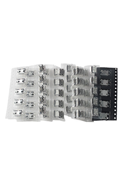 Choice 60pcs 60PCS 12 Models Micro USB Connector Socket Jack 5pin USB Jack So...