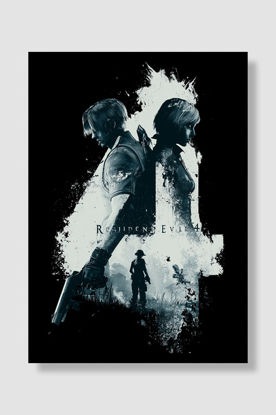 Luna Marissa Resident Evil 4 Oyun Poster Çerçevesiz Duvar Posteri