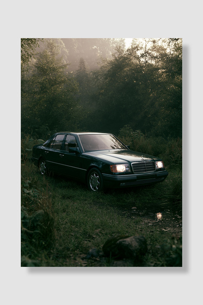 Luna Marissa Mercedes Class 2000 Araba Poster Çerçevesiz Duvar Posteri