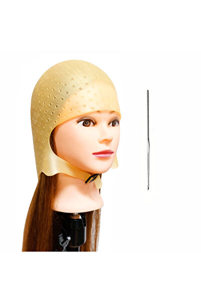 Choice 2pc-ranfa cap High Quality Silicone Highlight Hair Cap | Reusable Prof...