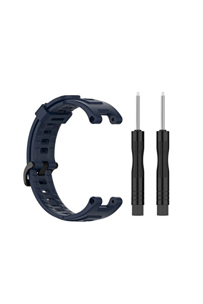 Choice4 Amazfit T-Rex Pro DEEP BLUE Replacement Strap For T-Rex Strap Silicon...