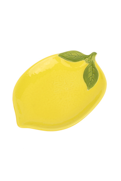 Choice 15.5cm Creative Cartoon Lemon Shaped Ceramic Salad Bowl Soup Bowl Fami...