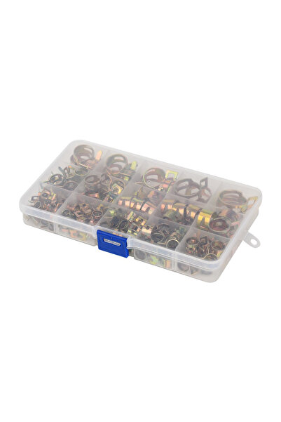 Choice 115 PCS 115 PCS Zinc Plated 6-22mm Spring Hose Clamps