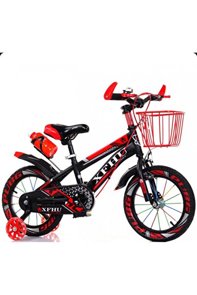 OEM Bicicleta copii 7-10 ani cu roti ajutatoare si bidon pentru apa in suport...
