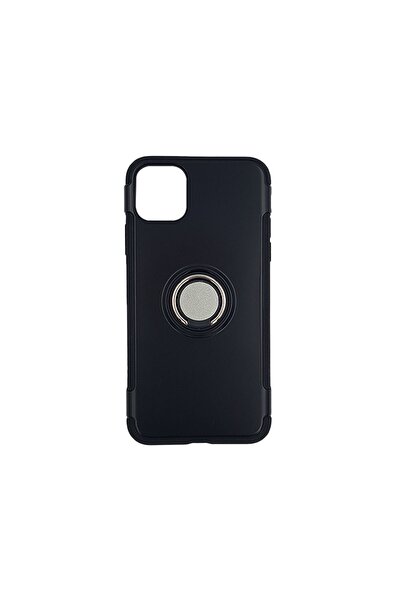 OEM Θήκη Σιλικόνης Carbon Ring TPU APPLE iPhone 11 Pro Max Μαύρο