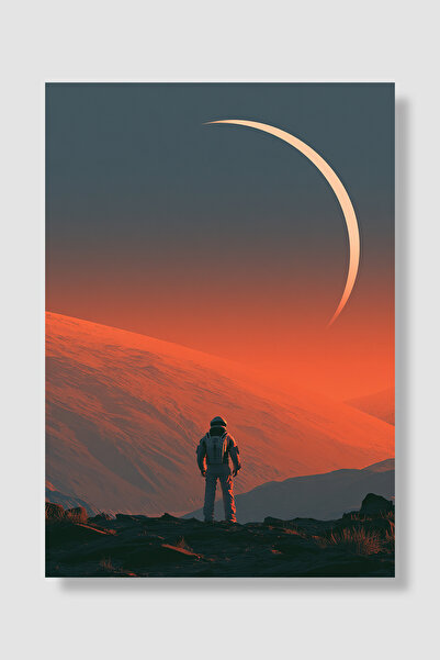 Luna Marissa Interstellar Poster Çerçevesiz Duvar Posteri