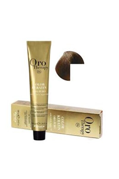 Fanola Vopsea Demi-permanenta Oro Therapy Color Keratin 8.31 Blond Deschis Ni...