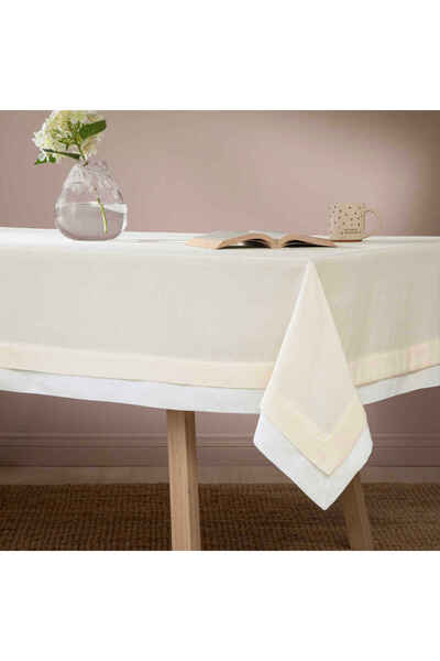 Linens Dune 150x250 cm Masa Örtüsü Bej