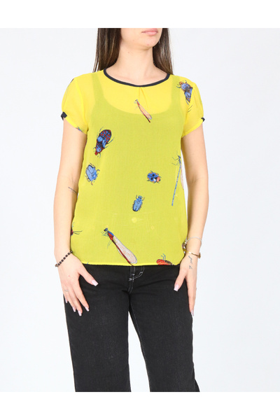 Evendi Blouse, Yellow