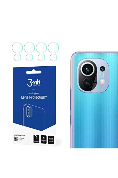 3MK FG Camera Lens Flexible Glass Film Prοtector 7H Xiaomi (4τμ) Mi 11