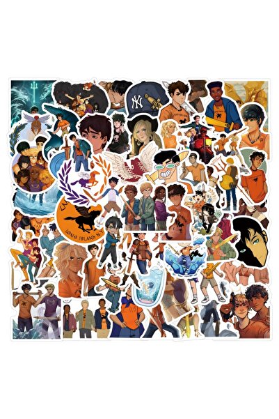 Choice Bandai QT-93 60pcs Movie Percy Jackson Graffiti Stickers Decals Suitca...