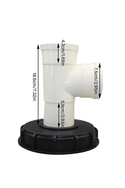 Choice D IBC Ton Barrel Cover Cap IBC Nylon Filter For Venting Ton Barrels Co...