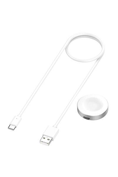 Choice3 كابل شحن USB بديل أبيض من ALLOYSEED لساعة GT6/GT5/Fit 4، ملحقات بديلة