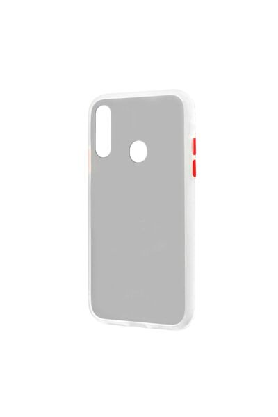 OEM Θήκη Color Button Bumper Samsung Galaxy A20s Διάφανο