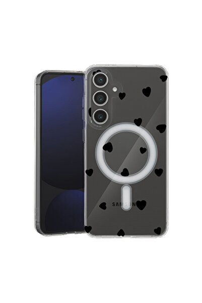 bestcase Husă pentru Samsung Galaxy A56 cu design cu model inimioare, TPU ant...