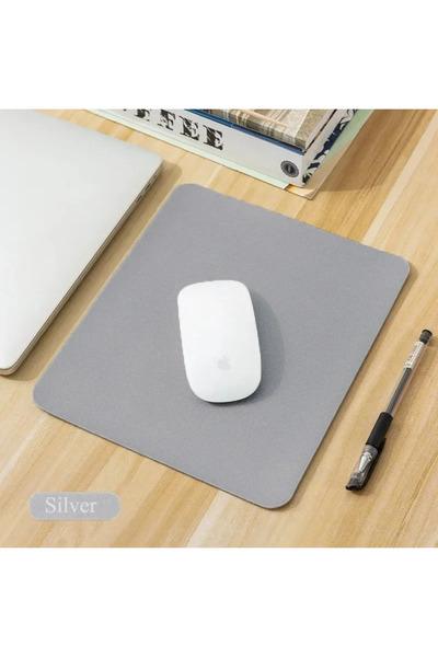 choice2 20x24cm Silver Small mouse pad Non-Slip Gaming Desktop Mouse Pad Wate...