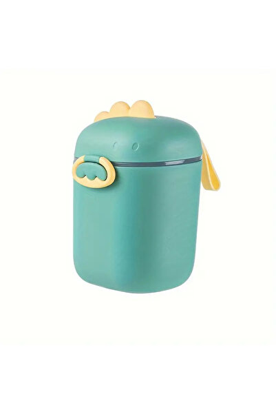 Choice3 green 800ML Milk powder dispenser with spoon, dinosaur formula milk p...
