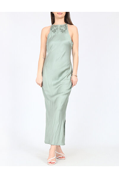 Evendi Long dress, Green