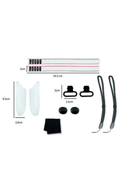 Choice for Meta Quest 3S 3 3 In 1 VR Controller Extension Grip For Meta Quest...