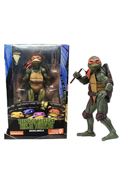 Choice Orange Neca Ninja Turtles 1990 Movie Edition Tmnt Limited Edition 7-In...