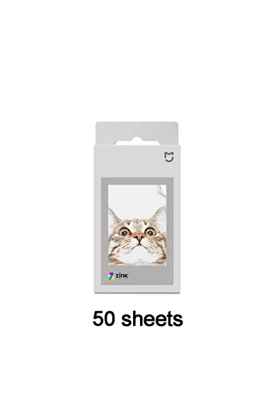 Choice1 XIAOMI 50 sheets Original ZINK Pocket Printer Paper Self-adhesive Pho...