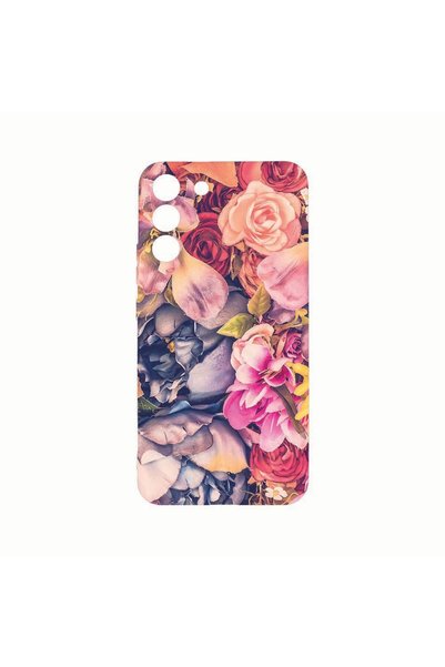 bestcase Θήκη σιλικόνης, Συμβατή με Samsung Galaxy S21, Φλοράλ, Ανθεκτική στη...