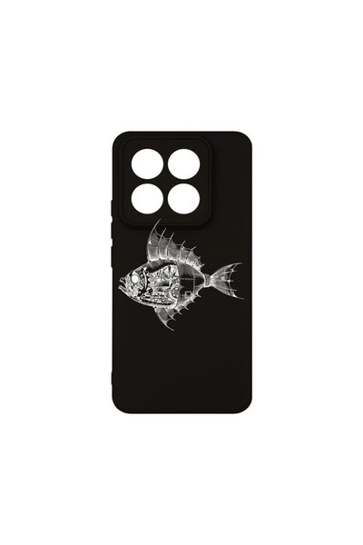 bestcase Husa BestCase¬Æ Premium Silicon, Compatibila Cu Xiaomi 14 Pro, Fish,...