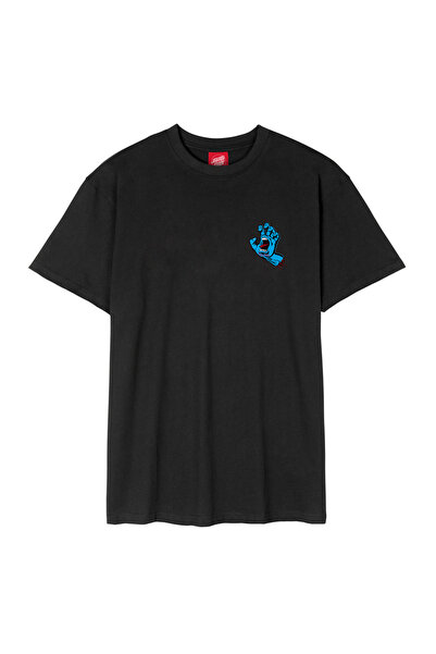 Santa Cruz Tricou bărbătesc cu mânecă scurtă: Tricou cu imprimeu mână țipătoa...