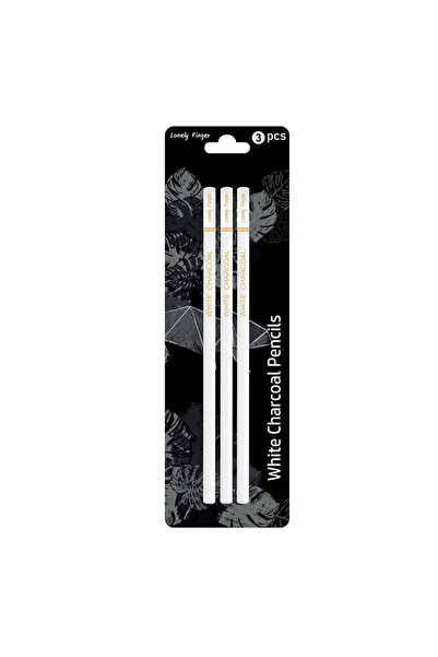 Choice1 1 Charcoal Pencils White Charcoal Pencils Set, Sketch Highlight White...