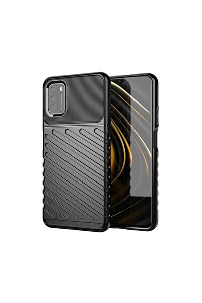 OEM Θήκη Κινητού Thunder Case Flexible Tough Rugged Xiaomi Poco M3 Μαύρο