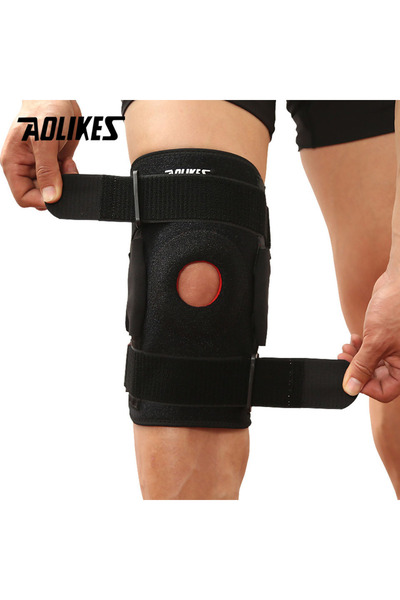 Choice واقي ركبة AOLIKES XL أسود للتنزه وركوب الدراجات مع لوحة ألومنيوم قابلة...