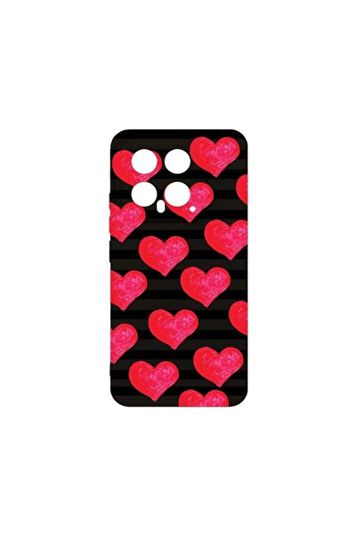 bestcase Husa BestCase¬Æ Premium Silicon, Compatibila Cu Xiaomi 14, hearts, S...