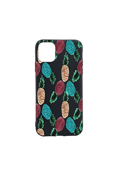 bestcase Husa Silicon Ananas, compatibila cu Xiaomi Mi 11 Lite 5G / 4G, rezis...