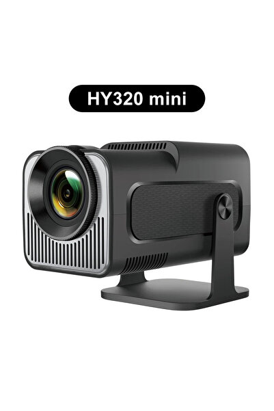Choice3 جهاز عرض HY320 MINI من Salange بقابس بريطاني، يدعم دقة 4K و1080P، نظا...